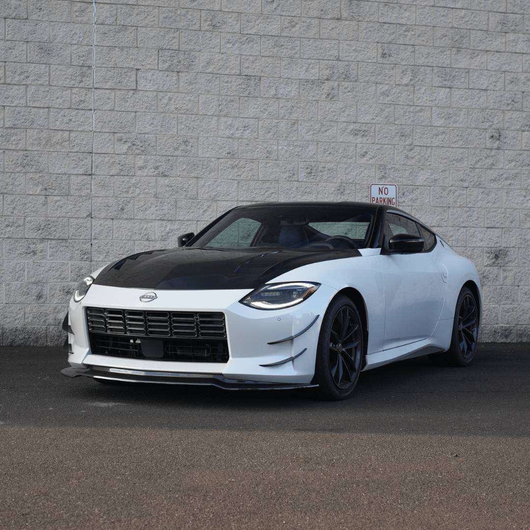 JDMuscle 23-24 Nissan Z Carbon Fiber Front Lip V1