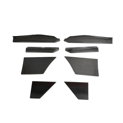 JDMuscle 23 - 24 Nissan Z Carbon Fiber Side Skirts V1 - JDMuscleSide SkirtsJDM-RZ34-SKR-V1DCFDry Carbon Fiber