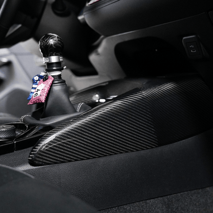 JDMuscle [23 - 25 GR Corolla, 19+ Hatch] Carbon Fiber Center Console Cover - JDMuscleTrim KitsJDM-E210-24156MFCMatte Forged Carbon Fiber