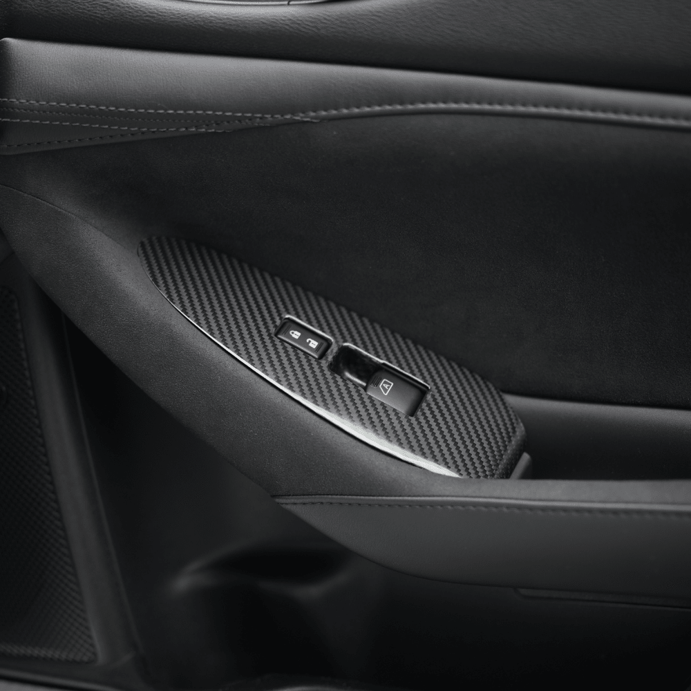 JDMuscle [23 - 25 Nissan Z] Tanso Carbon Fiber Interior Dress Up Covers - JDMuscleTrim KitsJDM-RZ34-TPCTri Pod Gauge Caps