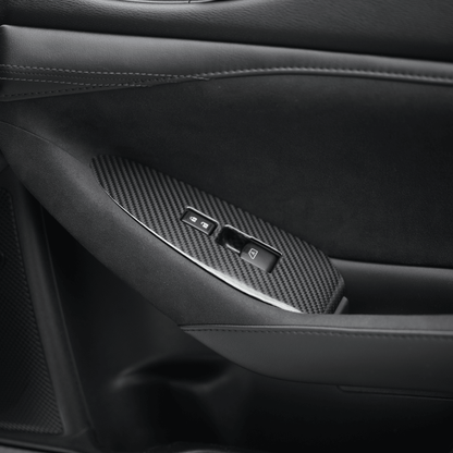 JDMuscle [23 - 25 Nissan Z] Tanso Carbon Fiber Interior Dress Up Covers - JDMuscleTrim KitsJDM-RZ34-TPCTri Pod Gauge Caps