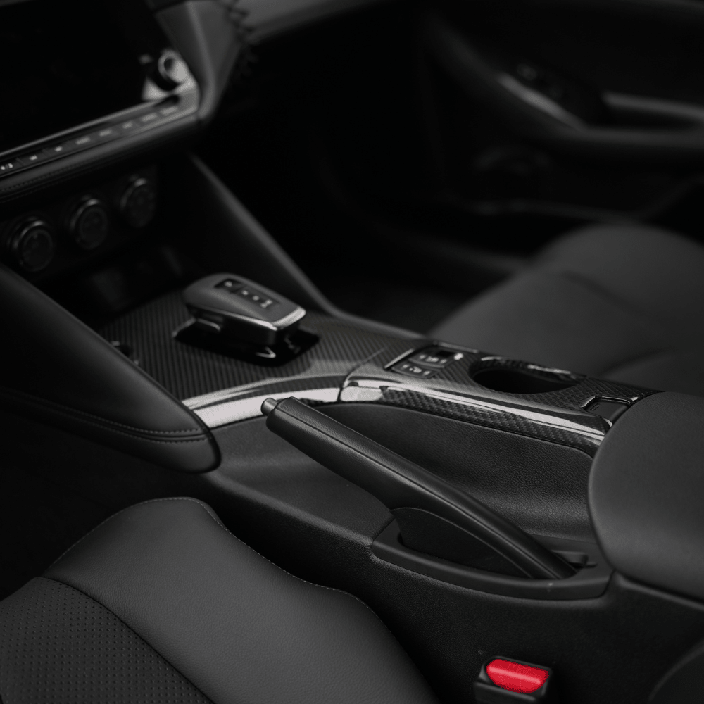 JDMuscle [23 - 25 Nissan Z] Tanso Carbon Fiber Interior Dress Up Covers - JDMuscleTrim KitsJDM-RZ34-TPCTri Pod Gauge Caps
