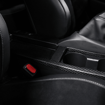 JDMuscle [23 - 26 GR Corolla] Carbon Fiber Cup Holder Cover - JDMuscleTrim KitsJDM-E210-24158CFRegular Carbon Fiber
