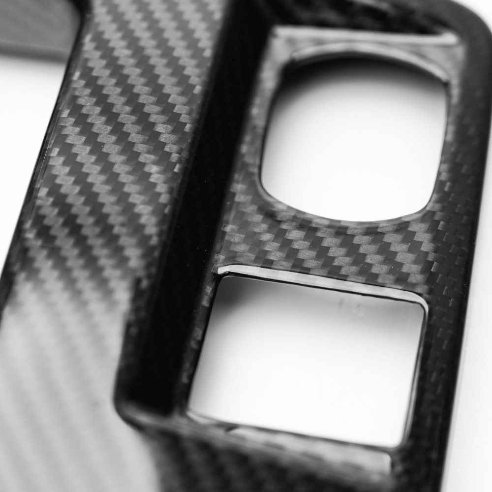 2x GR Sport Gazoo Racing Carbon Look Cup Holder Coasters For Toyota Yaris & Corolla