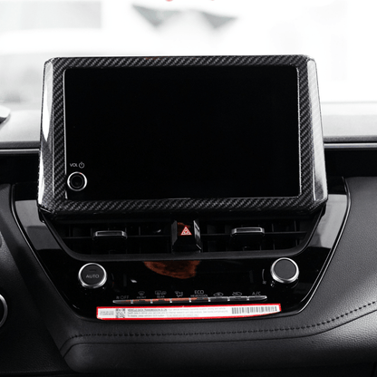 JDMuscle [23 - 26 GR Corolla] Carbon Fiber Screen Bezel Cover - JDMuscleTrim KitsJDM-E210-24154MFCMatte Forged Carbon Fiber