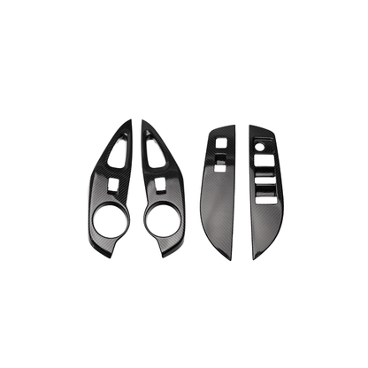 JDMuscle [23 - 26 GR Corolla] Carbon Fiber Window Switches (Front & Rear 4 PCS) - JDMuscleTrim KitsJDM-E210-24159-60CFRegular Carbon Fiber