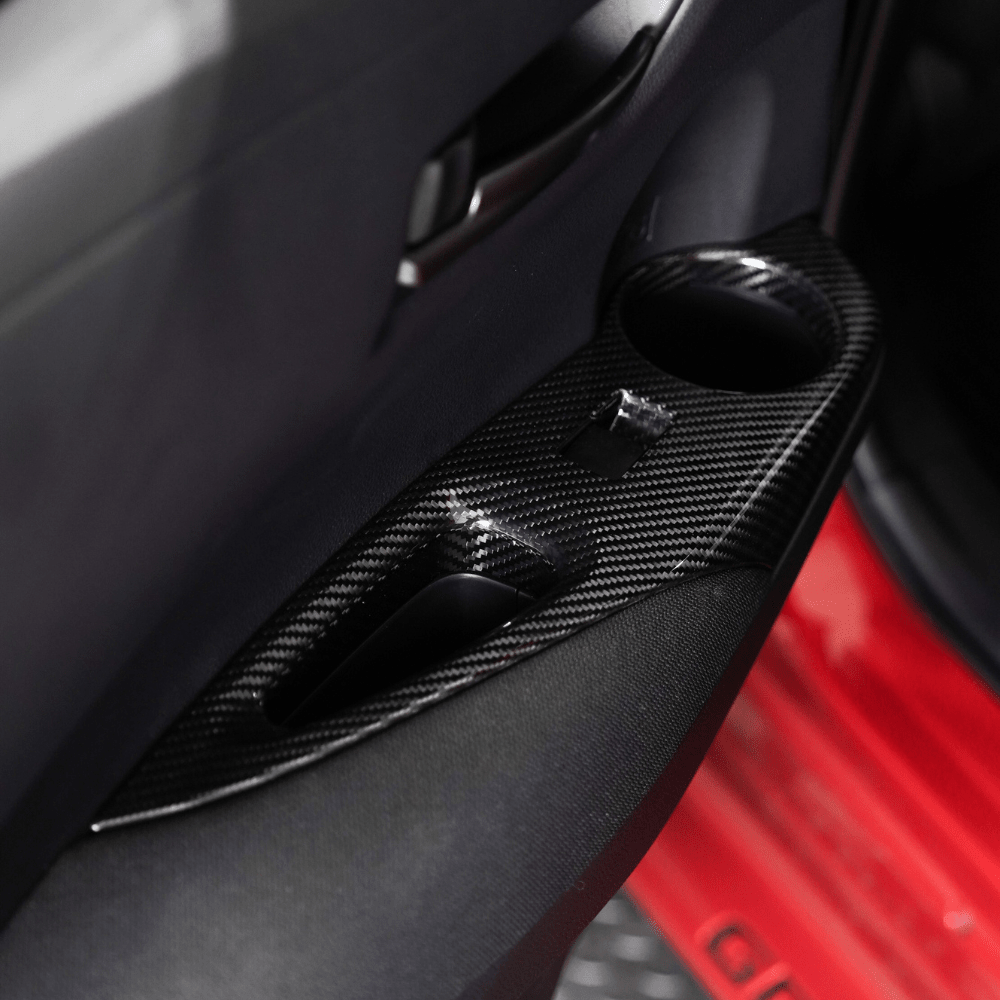 JDMuscle [23 - 26 GR Corolla] Carbon Fiber Window Switches (Front & Rear 4 PCS) - JDMuscleTrim KitsJDM-E210-24159-60MFCMatte Forged Carbon Fiber