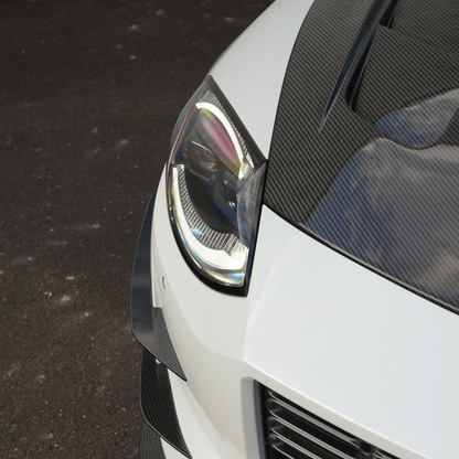 JDMuscle [23 - 26 Nissan Z] Carbon Fiber Hood V1 - JDMuscleHoodsJDM-RZ34-HD-V1DCFDry Carbon Fiber