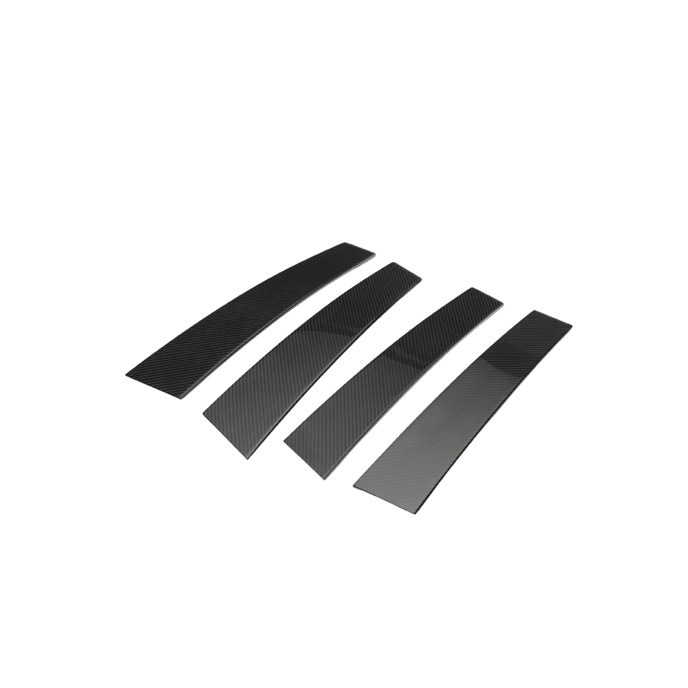 JDMuscle 23 - 26 Toyota GR Corolla Carbon Fiber Exterior B - Pillar Covers (4PC) - JDMuscleExterior GarnishesJDM-E210-24169CFRegular Carbon Fiber