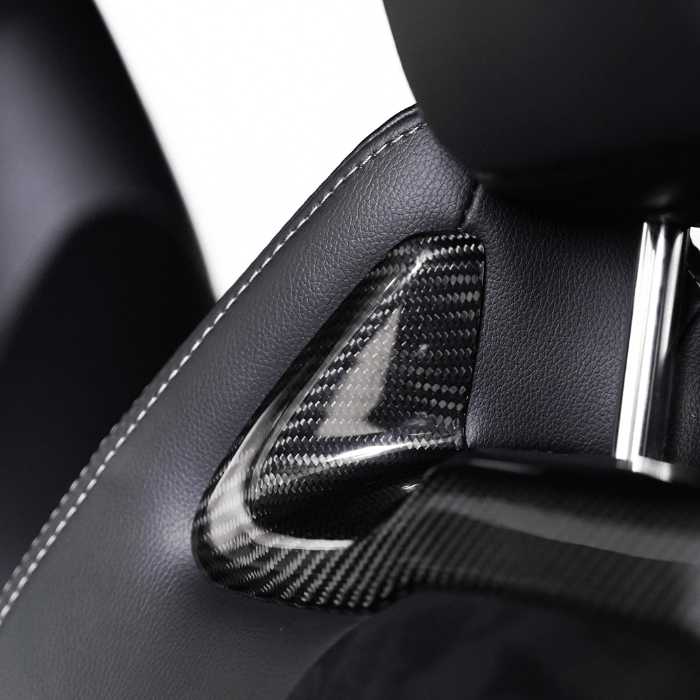 JDMuscle [23 - 26 Toyota GR Corolla] Carbon Fiber Front Seat Inserts (Front 2 PCS) - JDMuscleTrim KitsJDM-E210-24164X2MFCMatte Forged Carbon Fiber