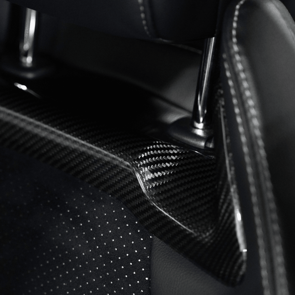 JDMuscle [23 - 26 Toyota GR Corolla] Carbon Fiber Front Seat Inserts (Front 2 PCS) - JDMuscleTrim KitsJDM-E210-24164X2MFCMatte Forged Carbon Fiber