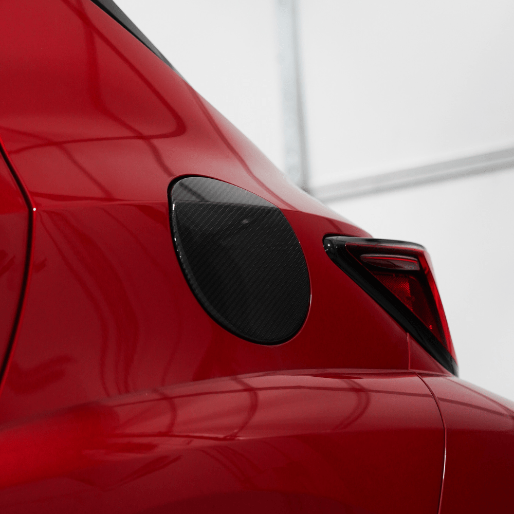 JDMuscle 23 - 26 Toyota GR Corolla Carbon Fiber Fuel Door Cover - JDMuscleExterior GarnishesJDM-E210-24166CFRegular Carbon Fiber