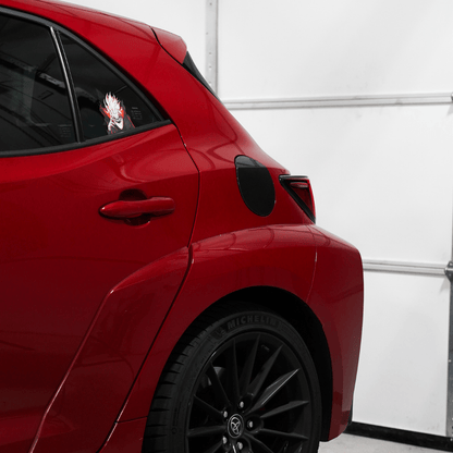 JDMuscle 23 - 26 Toyota GR Corolla Carbon Fiber Fuel Door Cover - JDMuscleExterior GarnishesJDM-E210-24166CFRegular Carbon Fiber