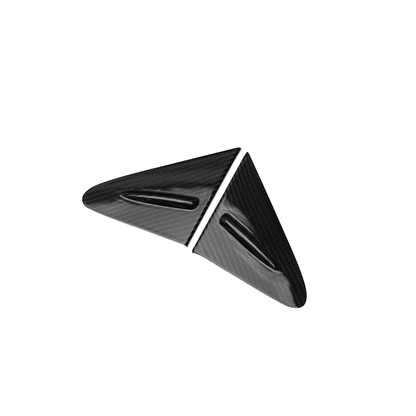 JDMuscle 23 - 26 Toyota GR Corolla Carbon Fiber J - Panel Wind Defelctor Covers (2PC) - JDMuscleExterior GarnishesJDM-E210-24167CFRegular Carbon Fiber