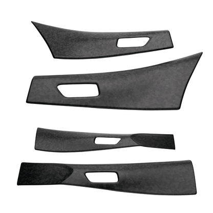 JDMuscle 23 - 26 Toyota GR Corolla Carbon Fiber Upper Door Trim (Front&Rear 4PCS) - JDMuscleTrim KitsJDM-E210-24162-63MFCMatte Forged Carbon Fiber