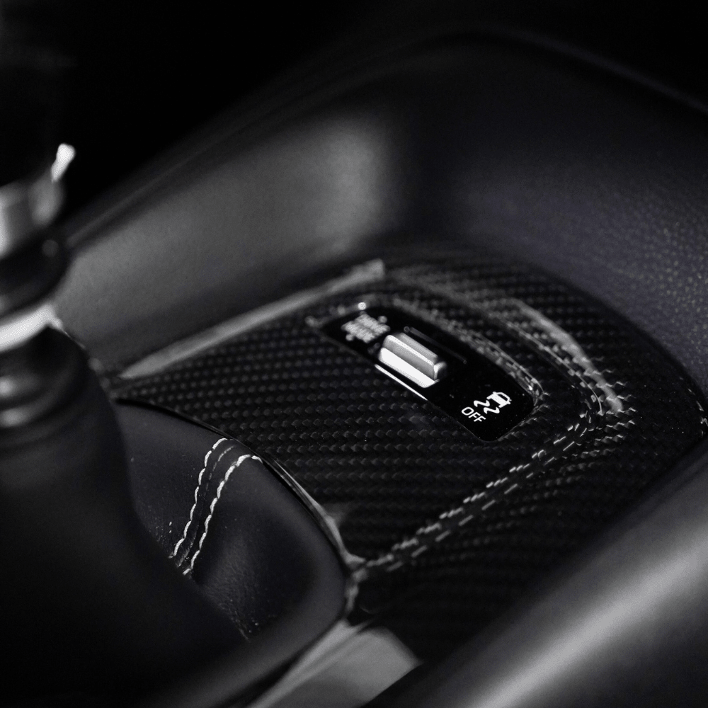 JDMuscle [23 - 26 Toyota GR Corolla MT] Carbon Fiber Shifter Trim Cover - JDMuscleTrim KitsJDM-E210-24157CFRegular Carbon Fiber
