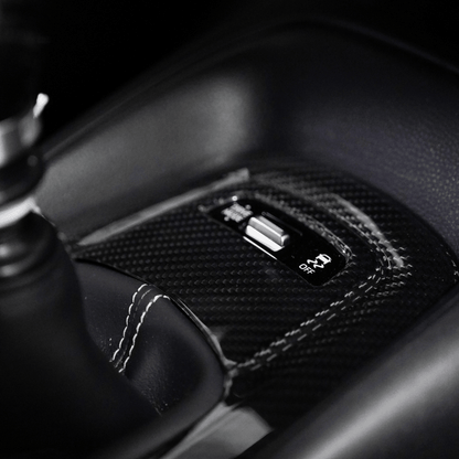 JDMuscle [23 - 26 Toyota GR Corolla MT] Carbon Fiber Shifter Trim Cover - JDMuscleTrim KitsJDM-E210-24157CFRegular Carbon Fiber