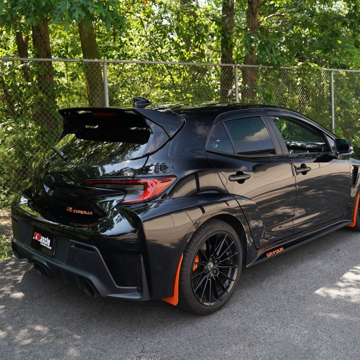 JDMuscle [23+ GR Corolla, 19+ Corolla Hatch] Spec C Spoiler - Paint Matched/Gloss Black/Carbon Fiber - JDMuscleSpoilers and WingsJDM-E210-SP-C040CFIce Cap 040Two Tone(Carbon Fiber Blade+Painted Sides)