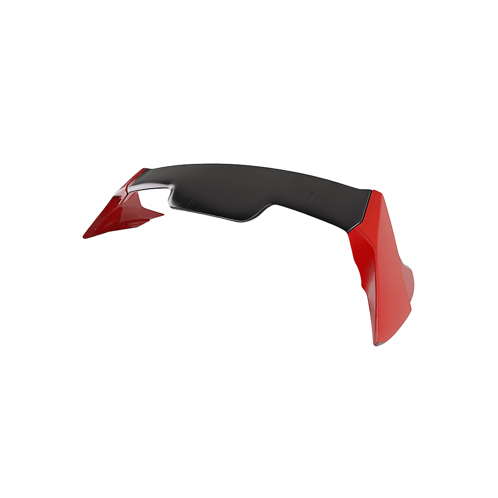 JDMuscle [23+ GR Corolla, 19+ Corolla Hatch] Spec C Spoiler - Paint Matched/Gloss Black/Carbon Fiber - JDMuscleSpoilers and WingsJDM-E210-SP-C3U5BSupersonic Red 3U5Two Tone(Black Blade+Painted Sides)