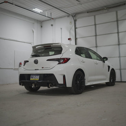 JDMuscle [23+ GR Corolla, 19+ Corolla Hatch] Spec C Spoiler - Paint Matched/Gloss Black/Carbon Fiber - JDMuscleSpoilers and WingsJDM-E210-SP-C040CFIce Cap 040Two Tone(Carbon Fiber Blade+Painted Sides)