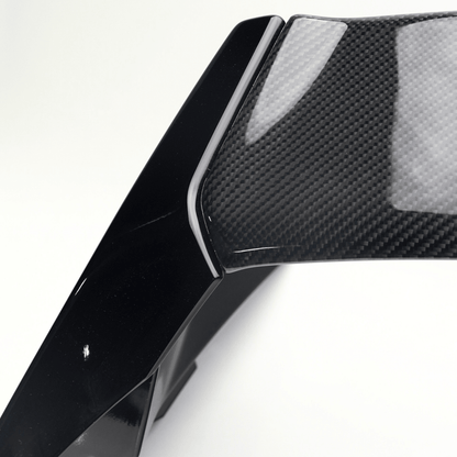 JDMuscle [23+ GR Corolla, 19+ Corolla Hatch] Spec D Spoiler - Paint Matched/Gloss Black/Carbon Fiber - JDMuscleSpoilers and WingsJDM-E210-SP-D202Black 202Single Tone