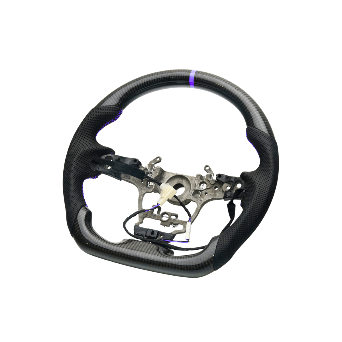 JDMuscle [23+ GR Corolla] Carbon - Lite Series Steering Wheel - Heated Available - JDMuscleSteering WheelsJDM-E210-CL-STRAN9002 AlcantaraNeon YellowNo