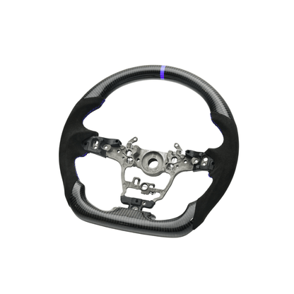 JDMuscle [23+ GR Corolla] Carbon - Lite Series Steering Wheel - Heated Available - JDMuscleSteering WheelsJDM-E210-CL-STRAPU9002 AlcantaraPurpleNo