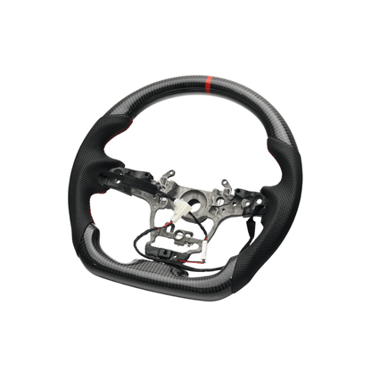 JDMuscle [23+ GR Corolla] Carbon - Lite Series Steering Wheel - Heated Available - JDMuscleSteering WheelsJDM-E210-CL-STRLR-HPremium Black Perforated LeatherRedYes