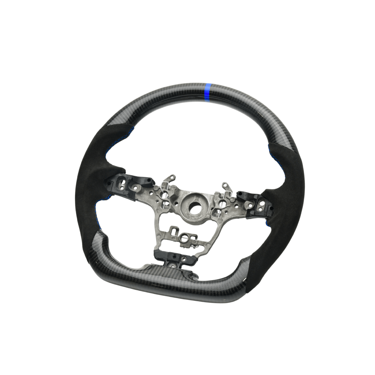 JDMuscle [23+ GR Corolla] Carbon - Lite Series Steering Wheel - Heated Available - JDMuscleSteering WheelsJDM-E210-CL-STRABL9002 AlcantaraBlueNo