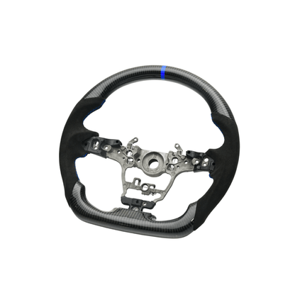 JDMuscle [23+ GR Corolla] Carbon - Lite Series Steering Wheel - Heated Available - JDMuscleSteering WheelsJDM-E210-CL-STRABL9002 AlcantaraBlueNo