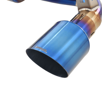 JDMuscle 23+ Nissan Z Valvetronic Catback Exhaust - JDMuscleCat Back Exhaust SystemJDM-RZ34-V-CB1304 Stainless Steel1:Burnt Double Wall