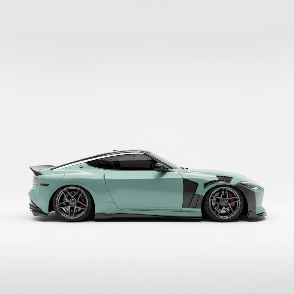 JDMuscle [23+ Nissan Z] Vented V1 Carbon Fiber Fenders - JDMuscleFendersJDM-RZ34-EPA2CF
