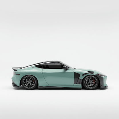 JDMuscle [23+ Nissan Z] Vented V1 Carbon Fiber Fenders - JDMuscleFendersJDM-RZ34-EPA2CF