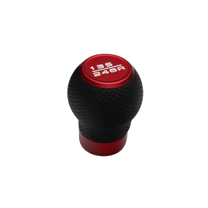 JDMuscle LUX Series Shift Knob - Leather/Suede - JDMuscleShift KnobsJDM-SFT-R-PRedPerforated Leather