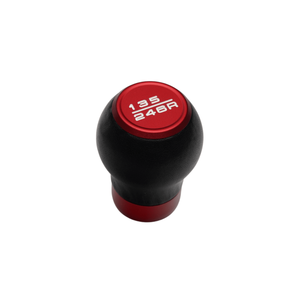 JDMuscle LUX Series Shift Knob - Leather/Suede - JDMuscleShift KnobsJDM-SFT-R-LRedSmooth Leather
