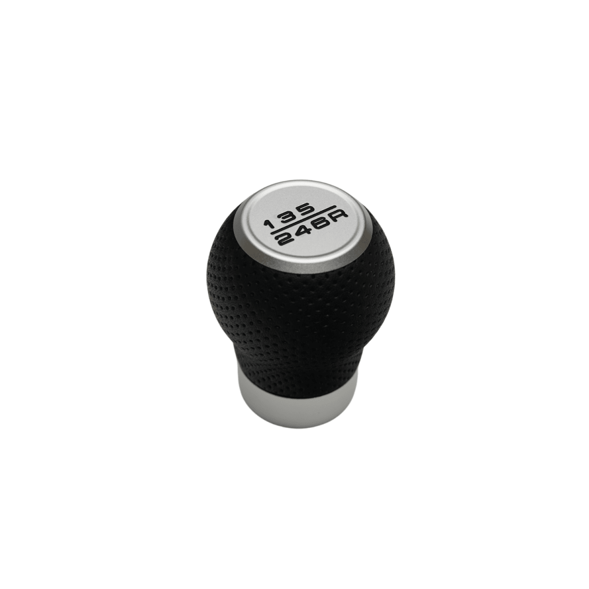 JDMuscle LUX Series Shift Knob - Leather/Suede - JDMuscleShift KnobsJDM-SFT-S-PSilverPerforated Leather