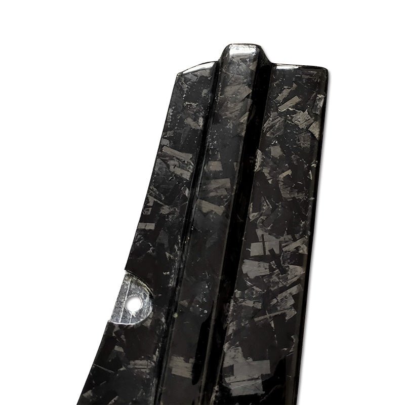 JDMuscle Tanso Carbon Fiber AT Style Rear Spats for 2020+ Toyota Supra - Return - JDMuscleRear LipsJDM-A90-RL-AT-R4S  0430262x2 Twill Carbon Fiber