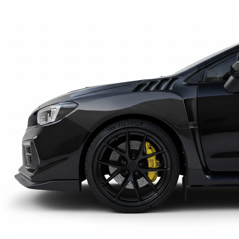 JDMuscle [15-21 WRX/STI] V1 Vented Carbon Fiber Fenders