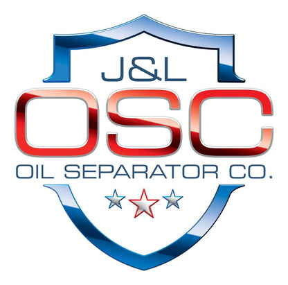 J&L 2024 Ford Mustang 5.0L Oil Separator 3.0 PCV Side - Black Anodized - JDMuscleShop the look 2jlt3091P-B
