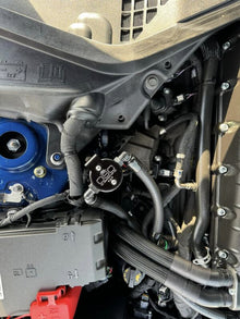J&L 2024 Ford Mustang GT w/ Whipple Supercharger Oil Separator 3.0 PCV Side - Black Anodized - JDMuscleShop the look 2jlt3092P-B