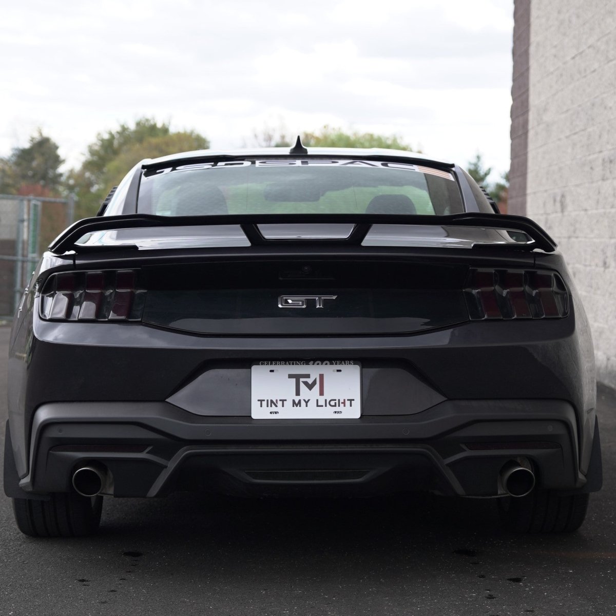 JSD Dark Horse Style Rear Spoiler for Ford Mustang 2024+,Gloss Black - JDMuscleRear SpoilerRS-MU24-DH-GBGloss Black