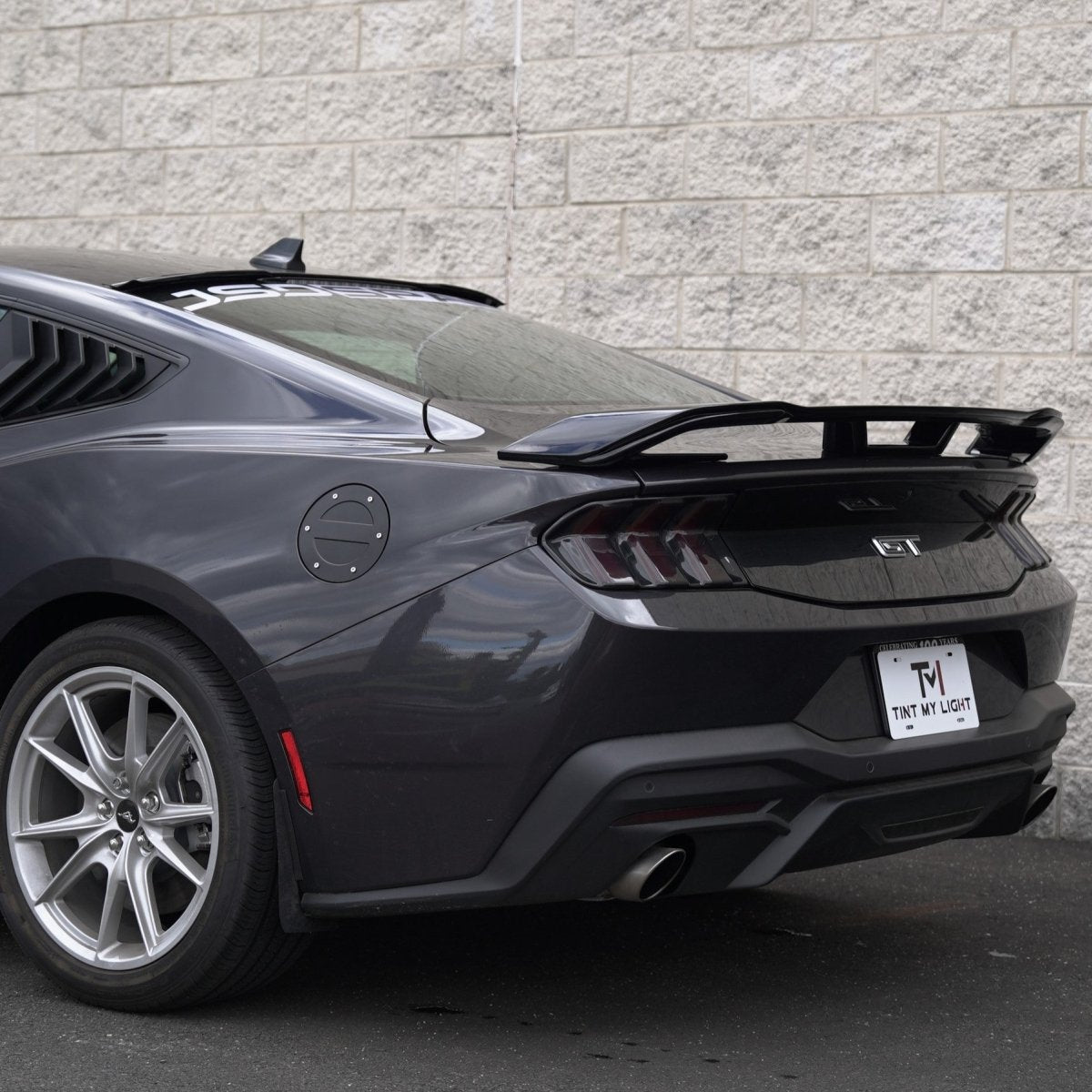 JSD Dark Horse Style Rear Spoiler for Ford Mustang 2024+,Gloss Black - JDMuscleRear SpoilerRS-MU24-DH-GBGloss Black