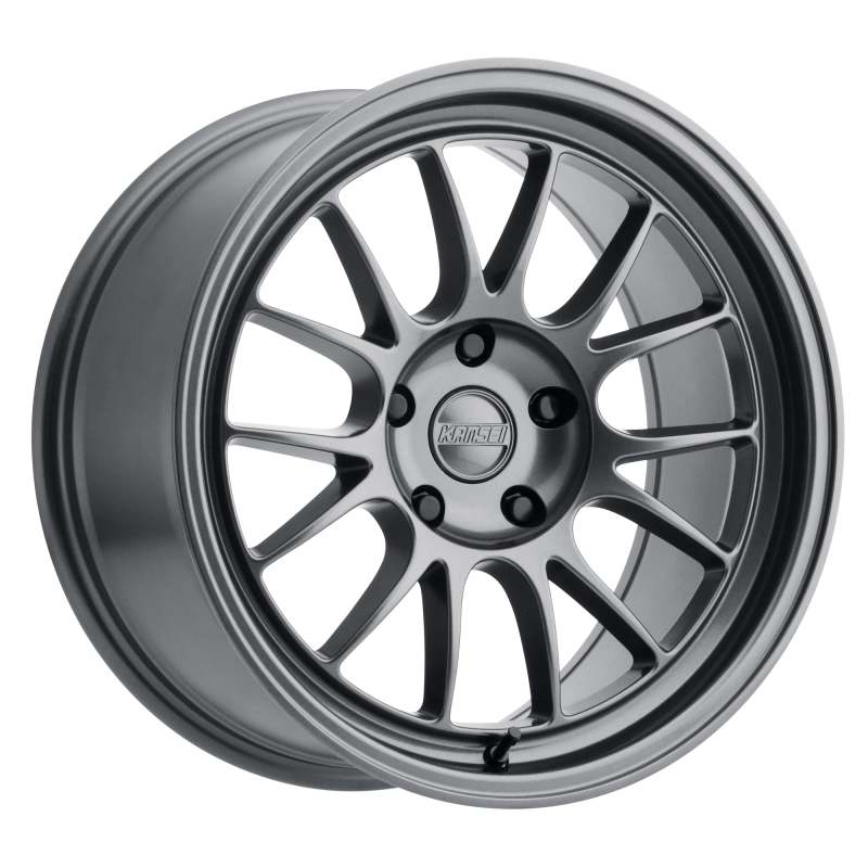 Kansei K13G Corsa 18x10.5in / 5x114.3 BP / 12mm Offset / 73.1mm Bore - Gunmetal Wheel - JDMuscleSPK590773