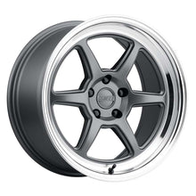 Kansei K14G Roku 18x10.5in / 5x114.3 BP / 12mm Offset / 73.1mm Bore - Grey & Machined Lip Wheel - JDMuscleSPK590807