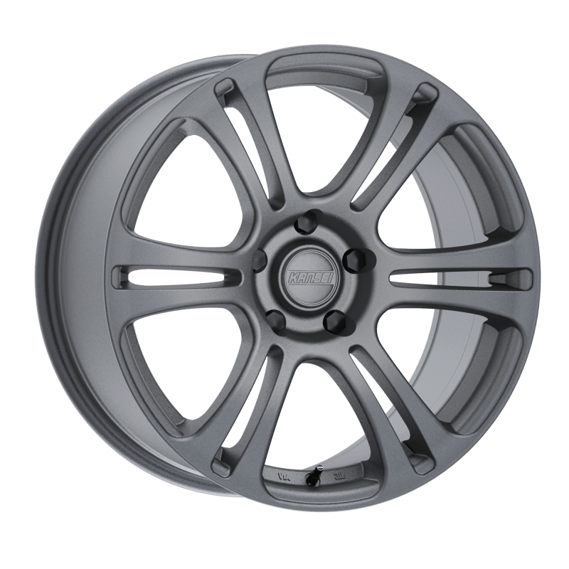 Kansei K16G Neo 18x10.5in / 5x114.3 BP / 12mm Offset / 73.1mm Bore - Gunmetal Wheel - JDMuscleSPK590984
