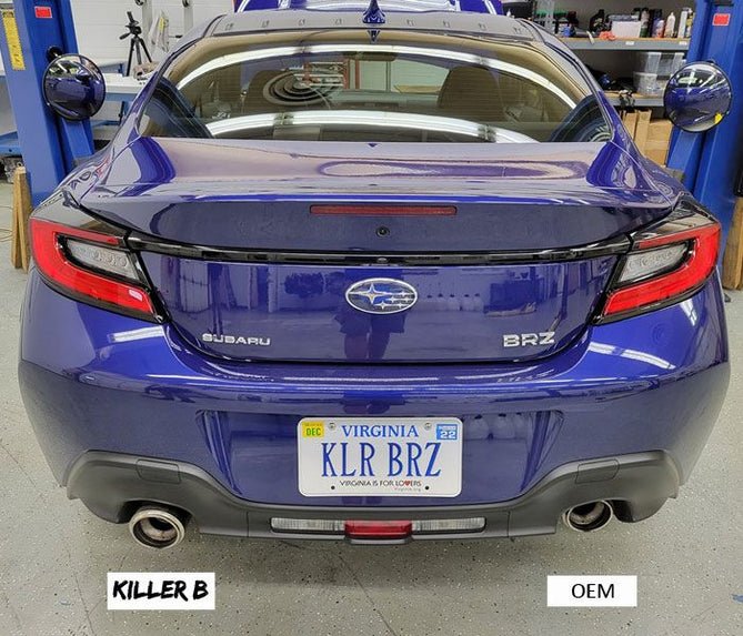 Killer B Motorsport [2022 BRZ/GR86] Exhaust Tip Extensions | EXTP22 - JDMuscleExhaust Tips and SilencersklbEXTP22