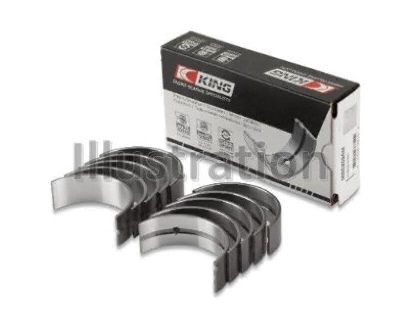 King Engine Bearings Toyota 3E Main Bearing Set with Size +0.50mm – High - Quality Aluminum Bimetal Design | kingMB5564AM0.5 - JDMuscleSPK770843