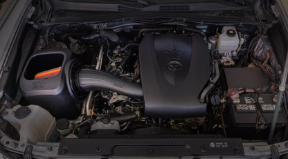 K&N 16 - 23 Toyota Tacoma V6 - 3.5L F Performance Air Intake System - JDMuscleSPKknn50-9039