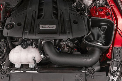 K&N 18 - 23 Ford Mustang GT 5.0L V8 F/I Dryflow Performance Air Intake System - JDMuscleShop the look 2knn30-2605