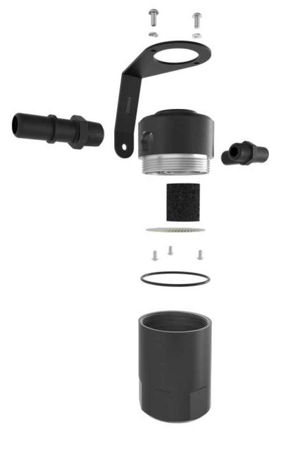 K&N 18 - 23 Ford Mustang GT 5.0L V8 | Gas Catch Can Oil Separator - JDMuscleShop the look 2knn81-0802